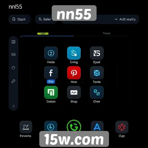 Interface do nn55 é fácil e intuitiva